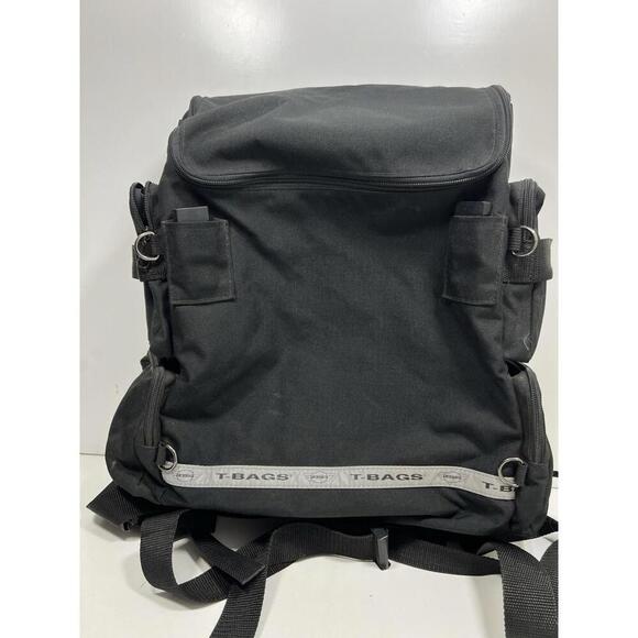 T-Bags Universal Expandable Bag Model TBU200 1 Piece Motorcycle Sissy Bar Bag - Picture 2 of 9